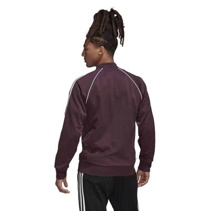 Adidas Adicolor SST/Track-Jacket Maroon.