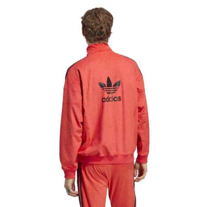 Adidas Plush Track-Jacket Red.