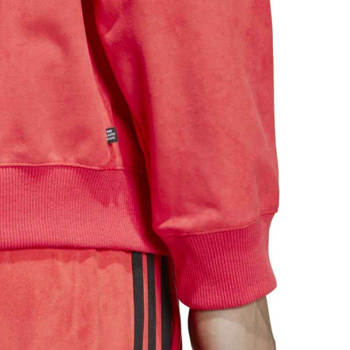 Adidas Plush Track-Jacket Red.