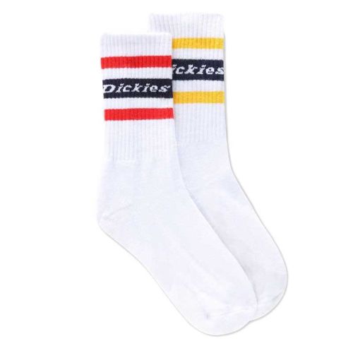 Dickies Genola Socks 2-pack, White.