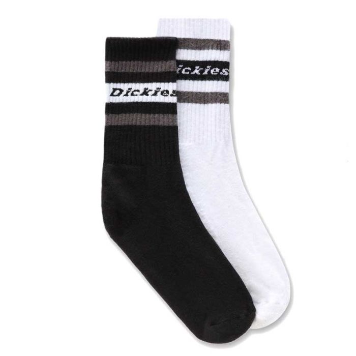 Dickies Genola 2-pack Socks, Black-White.