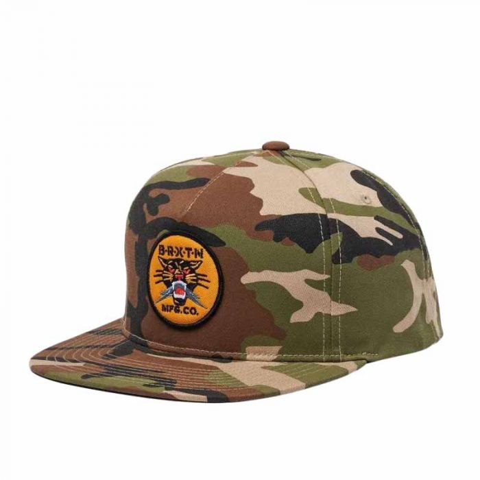 Brixton Sparks Snapback Cammo.