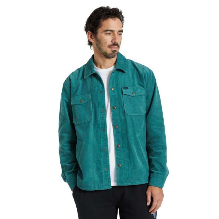 BRIXTON DURHAM JACKET, SPRUCE.