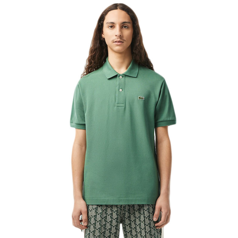 Lacoste Polo Shirt Khaki-Green.