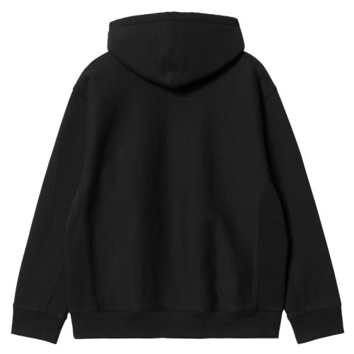 Carhartt American Script Black Hoodie.