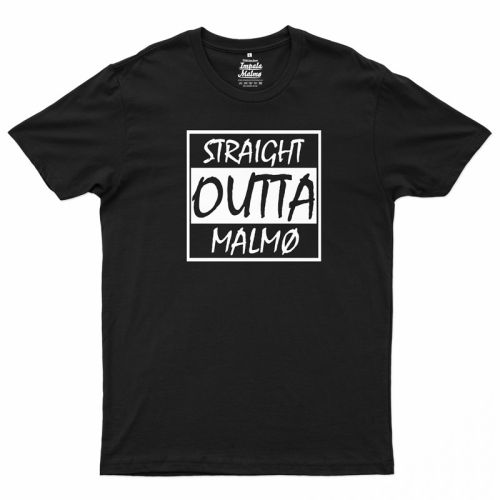 Impala Svart Outta Malmö T-shirt.