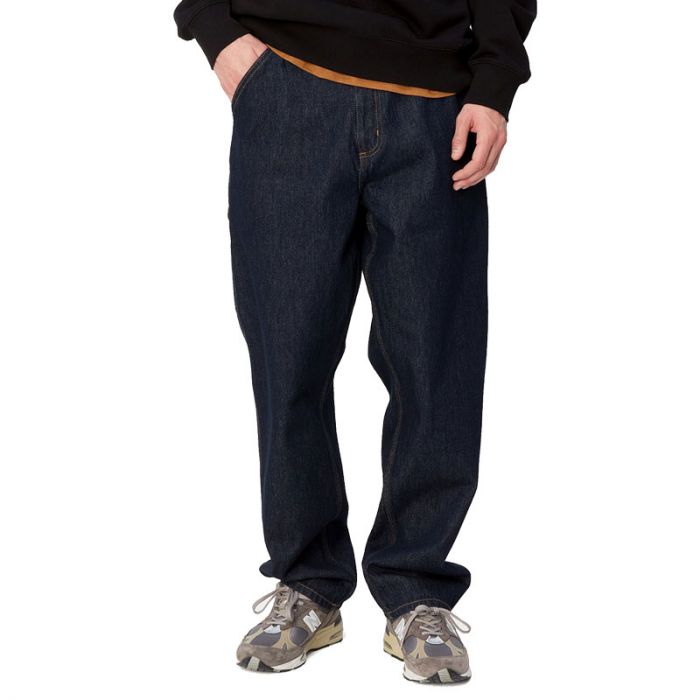 Carhartt Blue Rinsed Single Knee Pant.