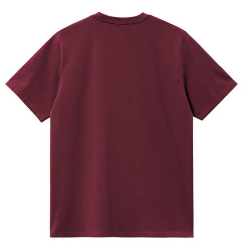 Carhartt Pocket Tee Malbec.