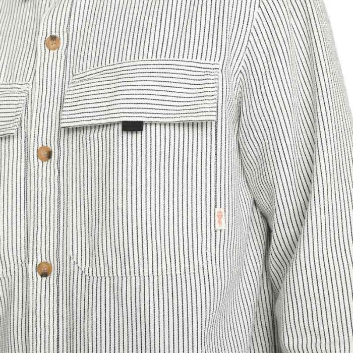 Revolution Overshirt Hickory Stripe.