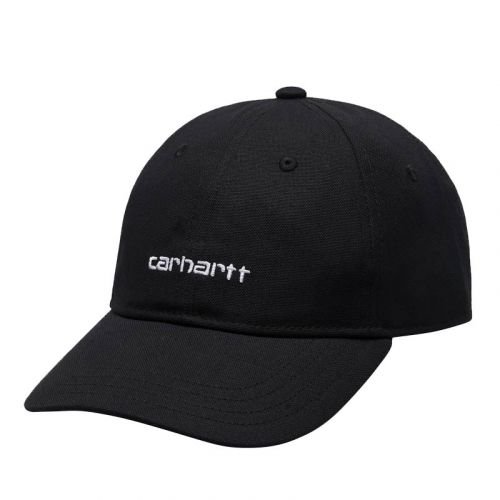 Carhartt Script Cap Black.