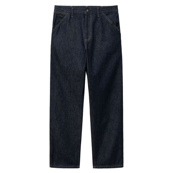 Carhartt Blue Rinsed Single Knee Pant.