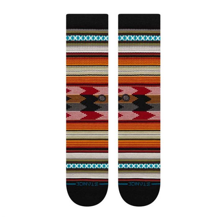 Stance Baron Crew Sock, Black.