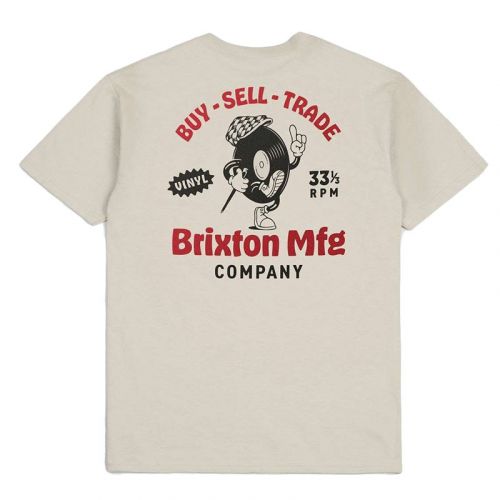 Brixton Tee Rhythmic Cream.