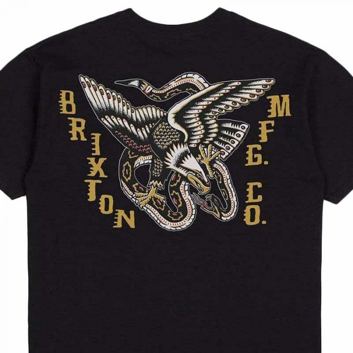 Brixton Battle Tee Svart.