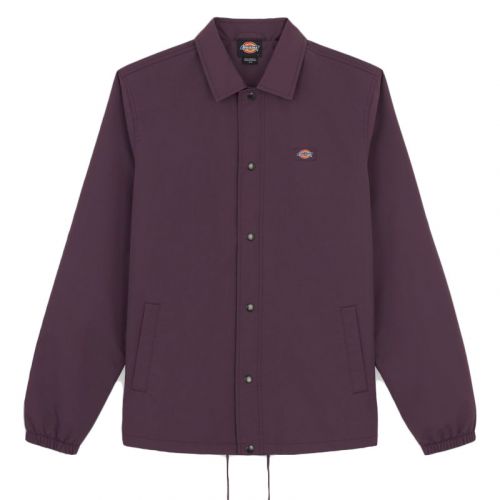 Dickies Plum Oakport Coach Jacket.