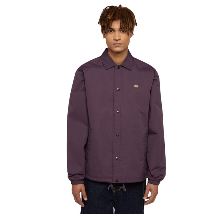 Dickies Plum Oakport Coach Jacket.