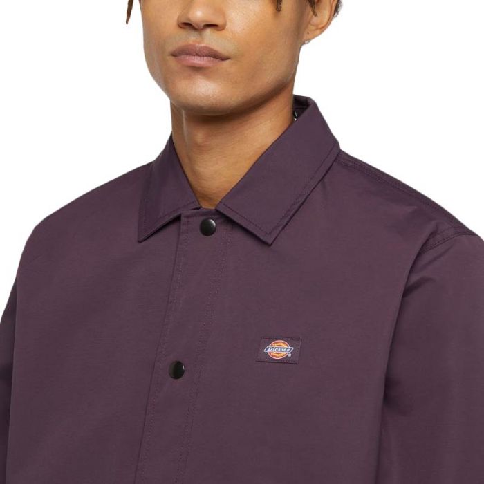 Dickies Plum Oakport Coach Jacket.