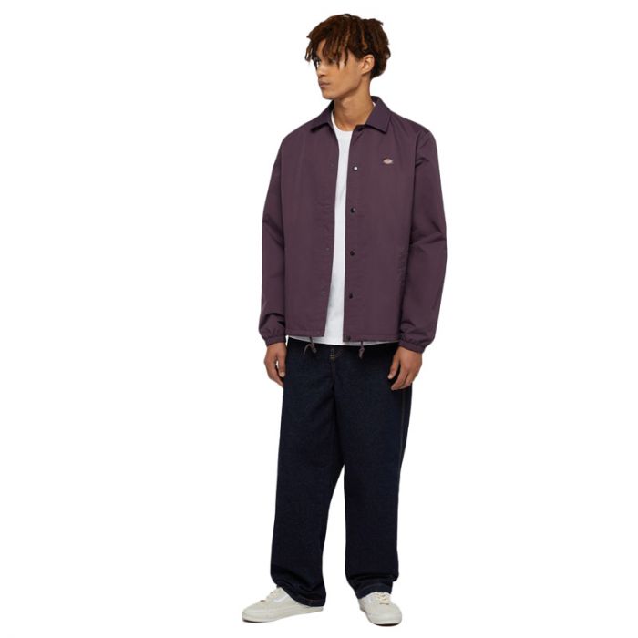 Dickies Plum Oakport Coach Jacket.