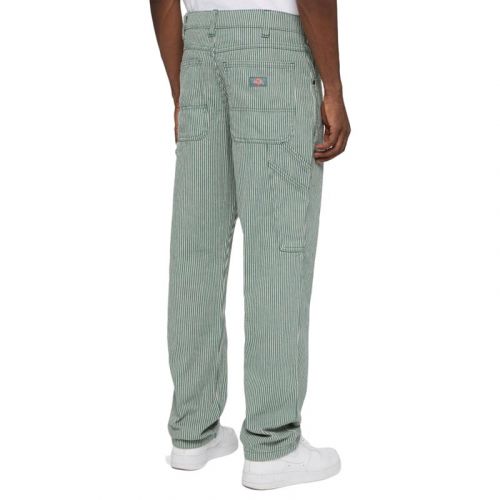 Dickies Green Garyville Hickory Stripe Byxor.