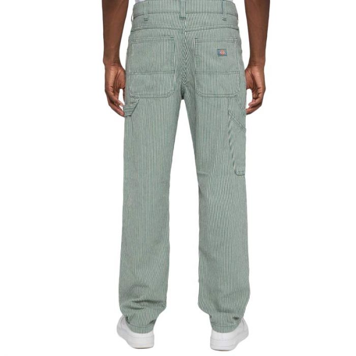 Dickies Green Garyville Hickory Stripe Byxor.