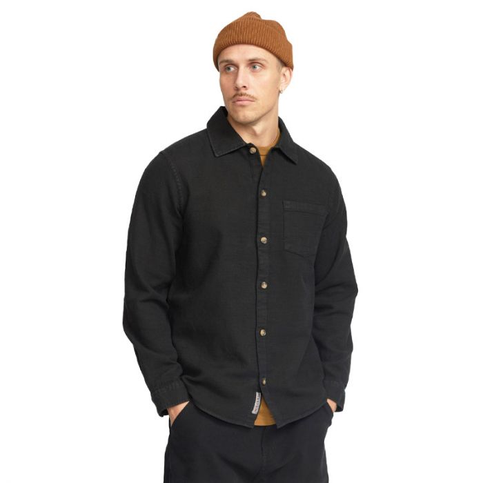 Revolution Casual Overshirt Black.