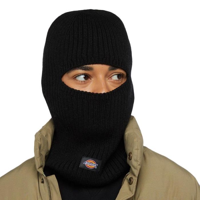 Dickies Rib Balaclava Black.