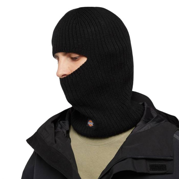 Dickies Rib Balaclava Black.