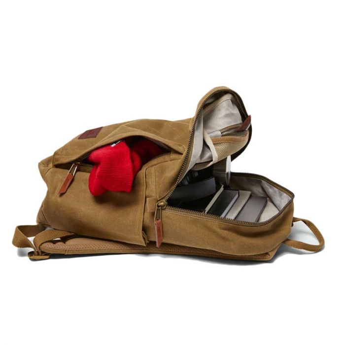 Brixton Traveler Backpack Brown.