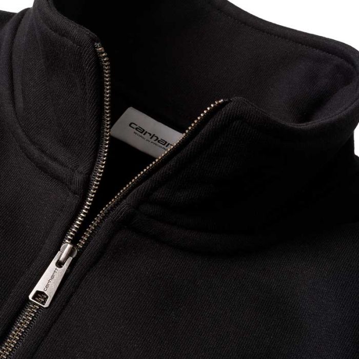 Carhartt Chase Neck Zip Black.