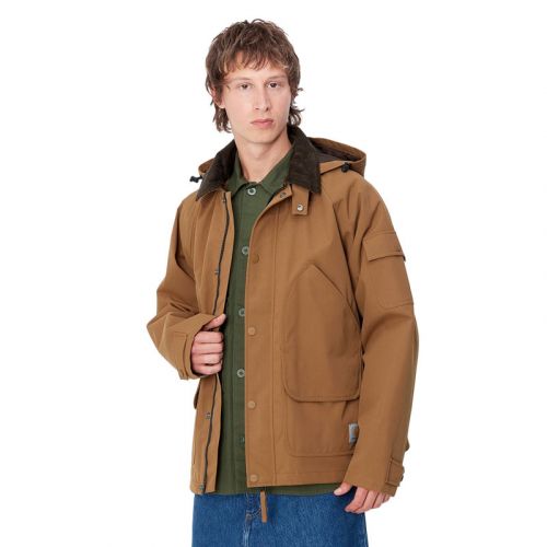 Carhartt Clarton Jacket Brown.