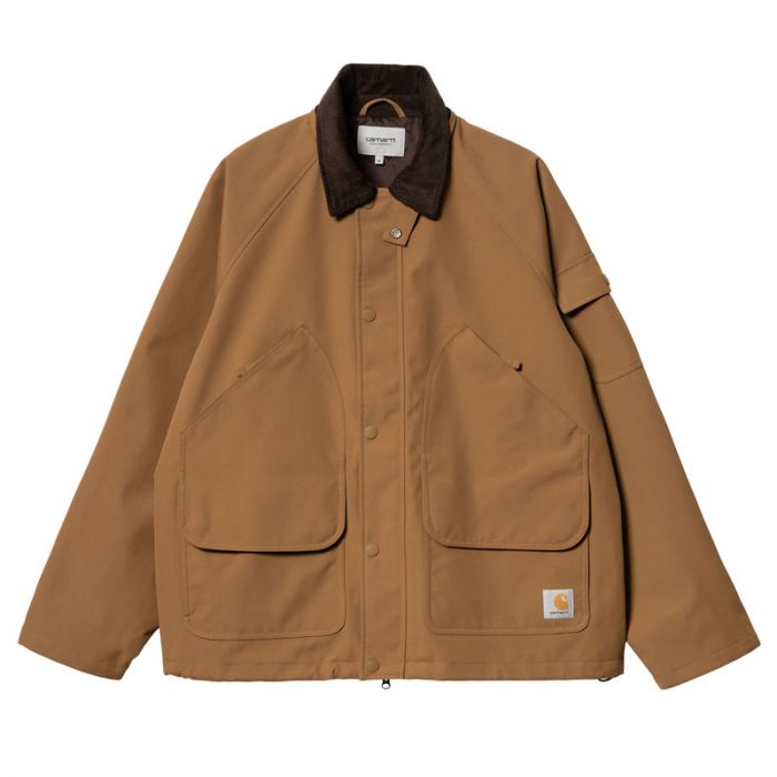 Carhartt Clarton Jacket Brown.