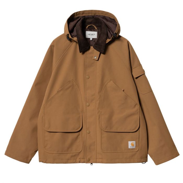 Carhartt Clarton Jacket Brown.