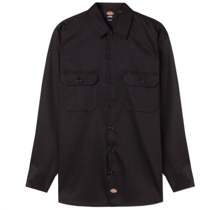 Dickies Black L/S Work Shirt.