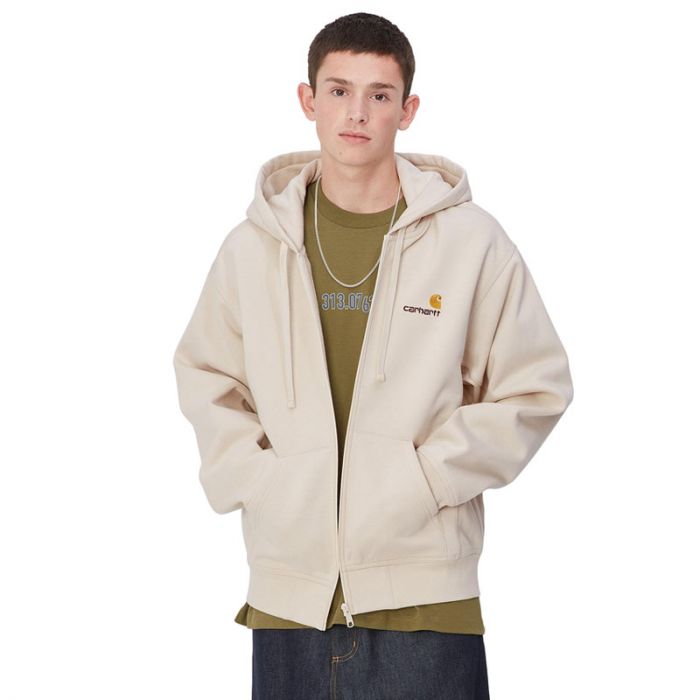 Carhartt Moonbeam Hooded American Script Jacket.